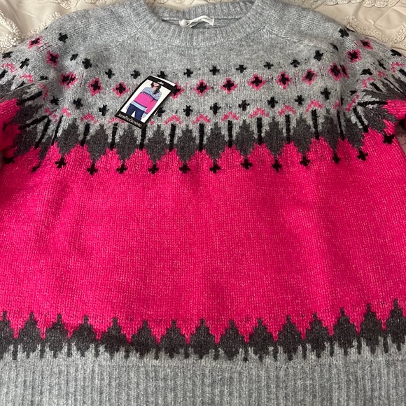 Thick patterned sweater - Picture 1 of 4